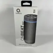 Quikcell OnBeat 360 Splash Proof Portable Wireless Speaker - Gray