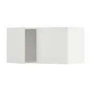 METOD wall cabinet with 2 doors, white/Stensund white, 80x37x40 cm