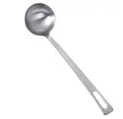 Stainless Steel Long Handle Hot Pot Soup Ladle Colander Spoon Kitchen Utensils-A