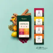 Assorted Tea Collections Pack of 2 - Individually Wrapped Tea bags l 56 servings