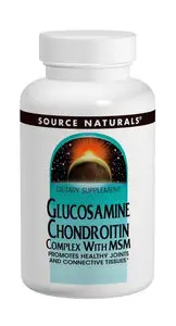 Source Naturals Glucosamine Chondroitin Complex with MSM 120 Tablets