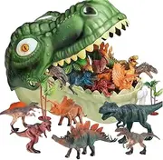 Toddler Dinosaur Toy - Small Dinosaur Figure Toy Set - Assorted Collectible Figurines, STEM Kits Educational Interactive Toddler Games for Boys Girls
