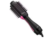 Hair Dryer Brush Blow Dryer In 1 4-1 Titanium Barrel Hot Air Brush