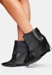 [AZALEA WANG] Raptor Ankle Boots