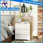 Modern Bedside Tables 3 Drawers Nightstand Side Cabinet Bedroom Furniture AU