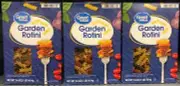 3 BOXES Great Value Garden Rotini Pasta 16 oz Enriched Multicolor Salad Parmesan