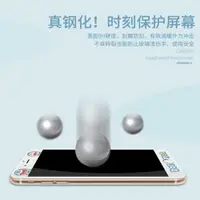 在飛比找ETMall東森購物網優惠-叮當貓適用于蘋果7plus鋼化膜8p彩膜iPhone6spl