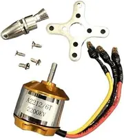 1pcs A2212 Brushless Motor 930KV 1000KV 1400KV 2200KV 2450KV 2700KV for RC Aircraft Plane Multi-Copter Brushless Outrunner Motor (Size : KV2200)