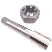 US Stock HSS M27 x 2mm Tap & 27 x 2mm Hexagon Die Metric Thread Right Hand Set