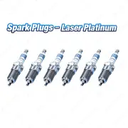 6 x Bosch Laser Platinum Spark Plugs for Nissan Cefiro Navara D21 Pathfinder R50