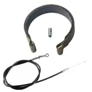 Rear 4"Brake Band Pin Kit 70"Throttle Cable For Predator 420 212 196cc 6.5hp ATV