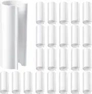 32 Piece Clamp for PVC Pipe Greenhouses, Row 1/2 Inch Pipe, White