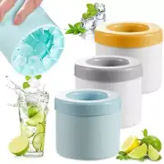 Silicone Cylinder Ice Grid Ice Maker Ice Cube Mold Ice Bucket Ice Making Cup