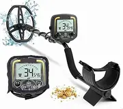 Metal Detectors, Metal Detector Underground Professional Depth 2.5m Search Finder Gold Detector Treasure Hunter Detecting Pinpointer Waterproof for Beach/Gold Hunting