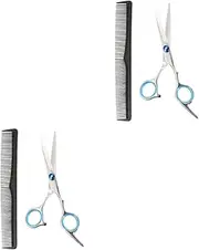 VICASKY 2sets 2pcs Hairdressing Scissors Set Ergonomic Hair Cutting Tools for Barbers Amateurs Scissors with Smooth Edges for Effortless Cutting for Hair Beautifying 2pcs*2