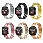 For Fitbit Versa 1 2 3 Gen & Sense Stainless Steel Watch Wrist Band Strap
