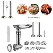 Meat Grinder Attachment Fit for Kitchen Aid Meat Grinder Sausage Stuffer Accs Fo