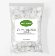 Bigotters 200PCS Compressed Towels, Coin Tissues Camping Wipes Toilet Paper