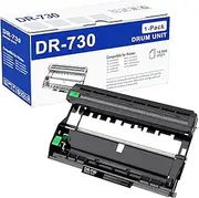 DR-730 DR730 Drum Unit Replacement for Brother DR730 Drum Unit Black MFC-L2710DW MFC-L2750DW HL-L2370DW HL-L2370DWXL HL-L2350DW DCP-L2550DW Printer 1 Pack(NOT Toner)
