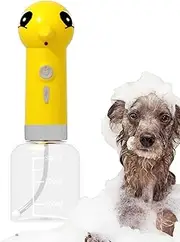 Dog Soap Sprayer - Portable Pet Shampoo Foamer | Clog-Resistant Pet Soap Dispenser for Home, Bathtub, Garden, Camping, Bathroom