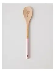 [The Cooks Collective] Cloudy Sprinkle Wooden Spoon 33cm - Pink