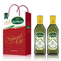在飛比找demall購物網優惠-Olitalia奧利塔純橄欖油禮盒組(500mlx6瓶)