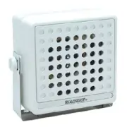 5 x 5 Water Resistant VHF Radio External White Speaker for Boats - 5 Watts