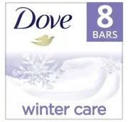 Dove Winter Care Bar Soap Limited Edition 8 Pack