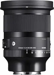Sigma 20mm f/1.4 DG DN Art Lens - Sony E-Mount