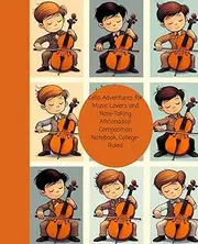 Cello Adventures for Music Lovers and Note-Taking Aficionados!: Composition Notebook, College-Ruled