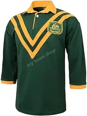 [TIDWELL] Australian Kangaroos 1986 NRL Retro Jersey