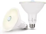 Motion Sensor, 150 Watt Equivalent LED Flood Light Bulb with Motion, E26 Base PA