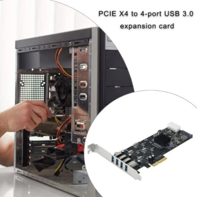 Fast Speed Data Transmission PCIe to USB Multiport Expansion Card