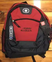New With Tags Ogio Backpack Red and Black Multifunction Adjustable Straps