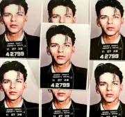 Frank Sinatra Sticker Frank Sinatra Mugshot Sticker - BOGO