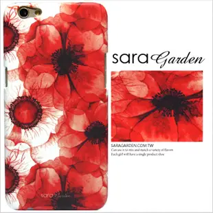 【Sara Garden】客製化 手機殼 蘋果 iPhone6 iphone6S i6 i6s 漸層花瓣 保護殼 硬殼