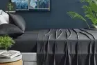 Ovela 100% Natural Bamboo Bed Sheet Set (Charcoal), Bed Sheets, Bed & Bath