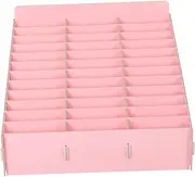 HAPINARY Wooden Mobile Phone Storage Box Home Office Organization Multi-grid Desktop Organizer