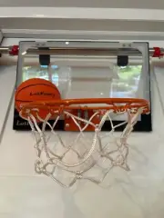 Indoor Mini Basketball Hoop Backboard Kids Toy Game Birthday Gifts w/ 5'' Ball