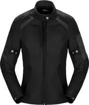 Spidi Tek Net, textile jacket women , color: Black , size: M