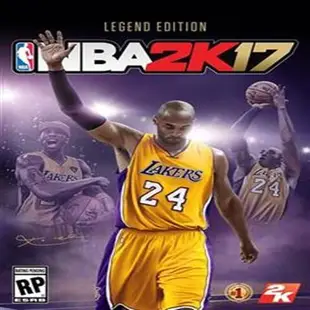 籃球NBA2K17 中文版 PC電腦單機游戲光盤 光碟 不支持32位 現貨 遊戲達人必備