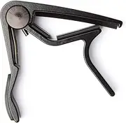 Dunlop Acoustic Trigger, Curved, Black Guitar Capo