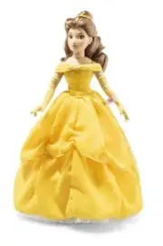 Steiff Disney Beauty and the Beast Felt Belle Limited Edition Doll EAN 355776
