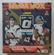 2024 Panini DONRUSS OPTIC NFL Football Mega Box New Factory Sealed In Hand