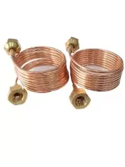 10pc brand new 3-point thick brass nano filter connector nut expansion nut 2-po