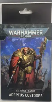 Warhammer 40K Adeptus Custodes Cards (3191)