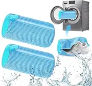 SHEPIN 2 x Shoe Wash Bags, Washing Machine, Shoe Bag, Wash Bag Shoes with 360° Cleaning Fluff, Reusable Laundry Net Shoes for Washing Machine, Laundry Bag Shoes with Zip