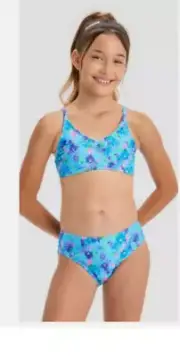 Art Class girls blurred lines bathing suit top only M (8)