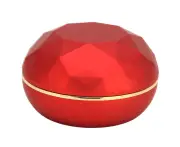 Exquisite Ring Gift Box – Portable Jewelry Storage Display Case with Light for Marriage Proposal, Red