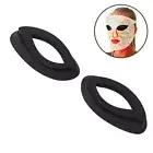 (Black)LED Photon Facial Cover Eye Cover Silicone Protective Eye Patch BGS